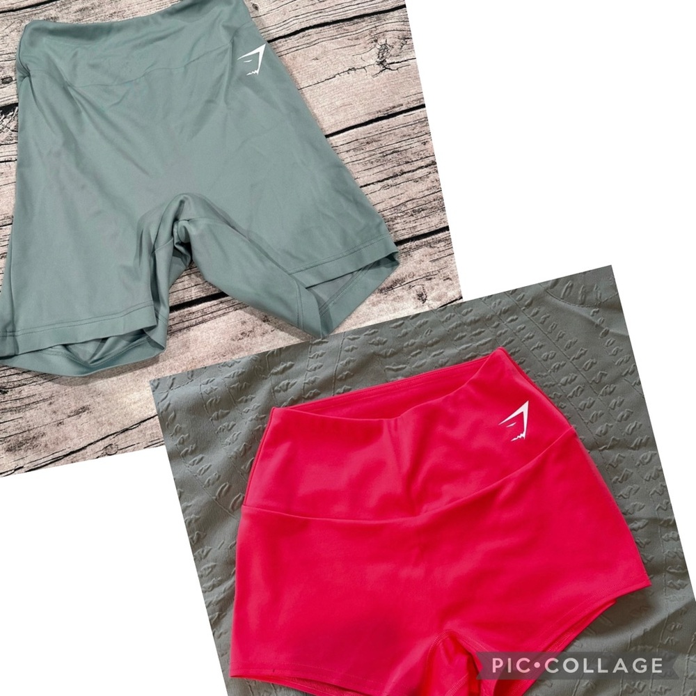 Gymshark Athletic Shorts with scrunch butt
